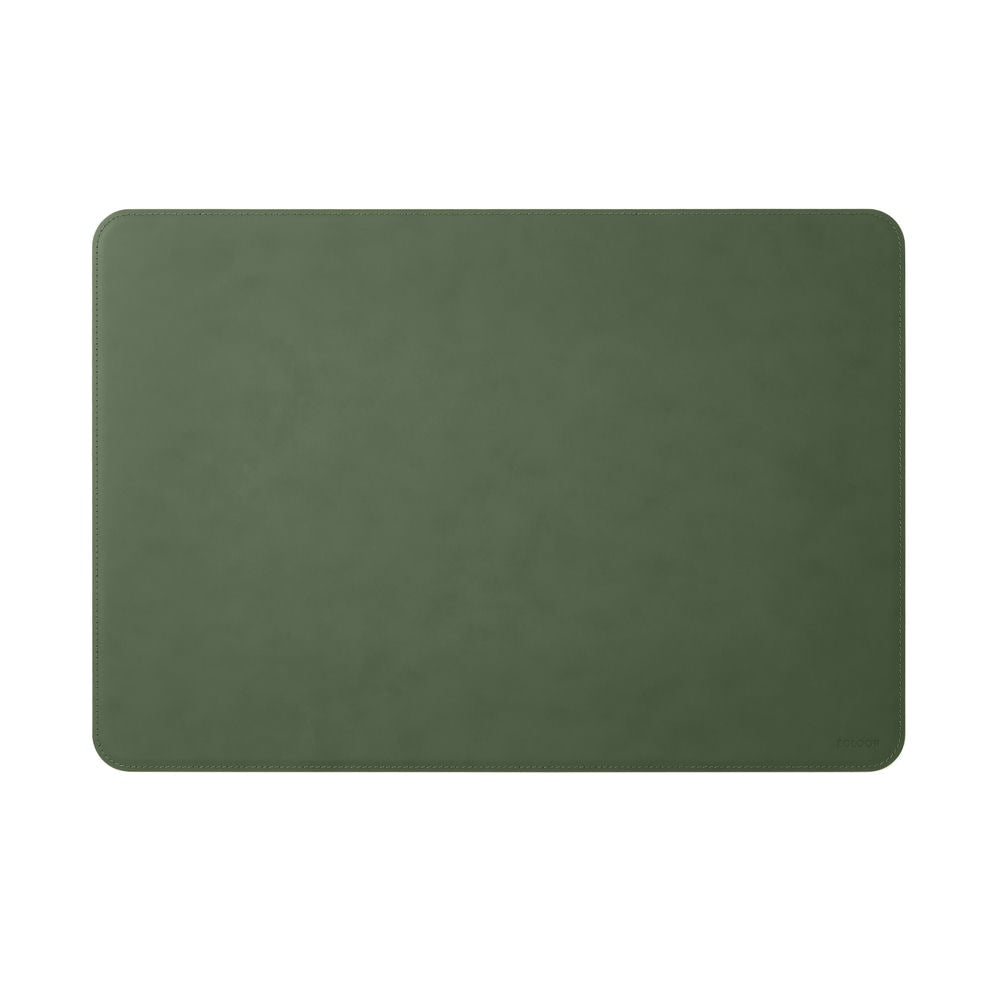 Sottomano Scrivania Hermes di Eglooh - Cuoio Verde