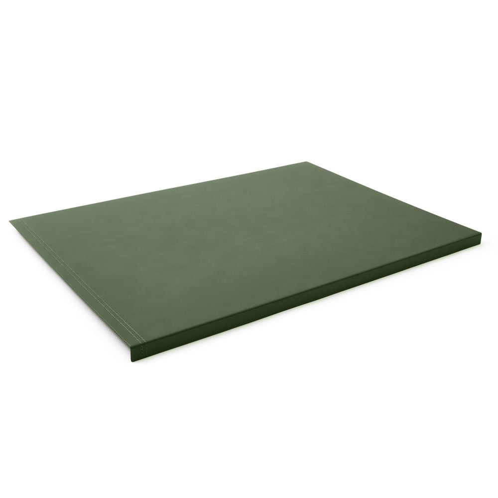 Sottomano Scrivania Urania di Eglooh - Cuoio Verde