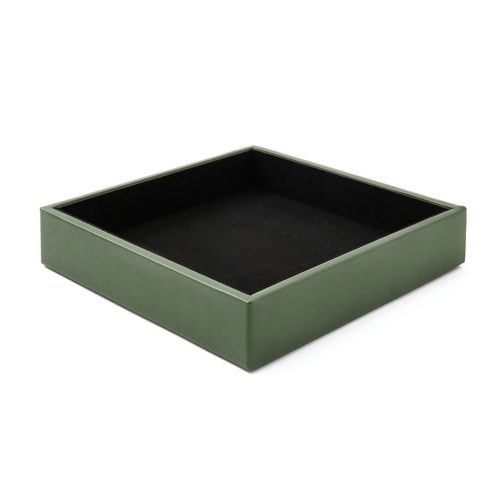 Svuotatasche Moderno Minerva di Eglooh- Cuoio Verde
