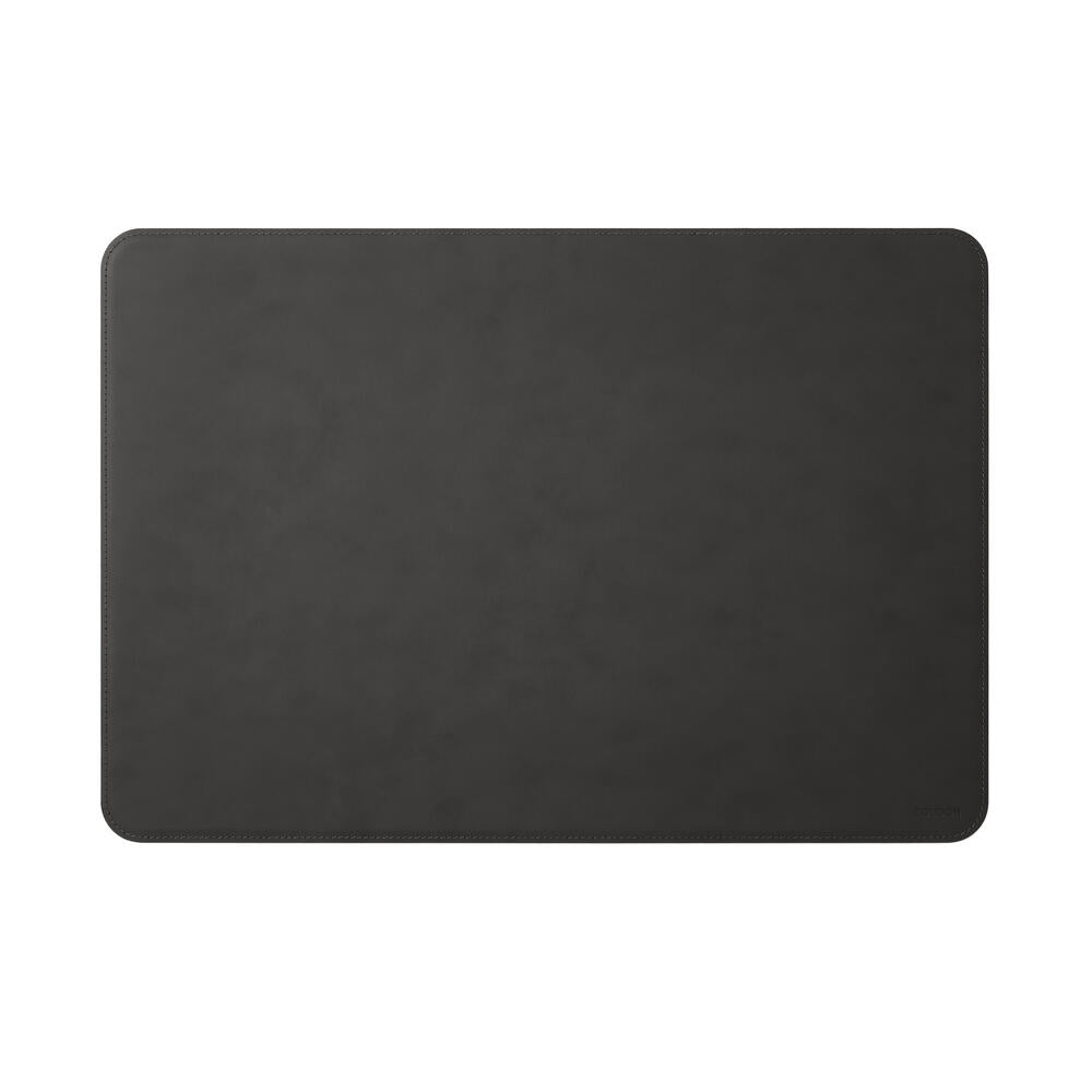 Sottomano Scrivania Hermes di Eglooh - Cuoio Grigio Antracite