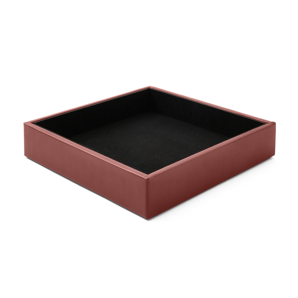Svuotatasche Moderno Minerva di Eglooh- Cuoio Rosso Bordeaux