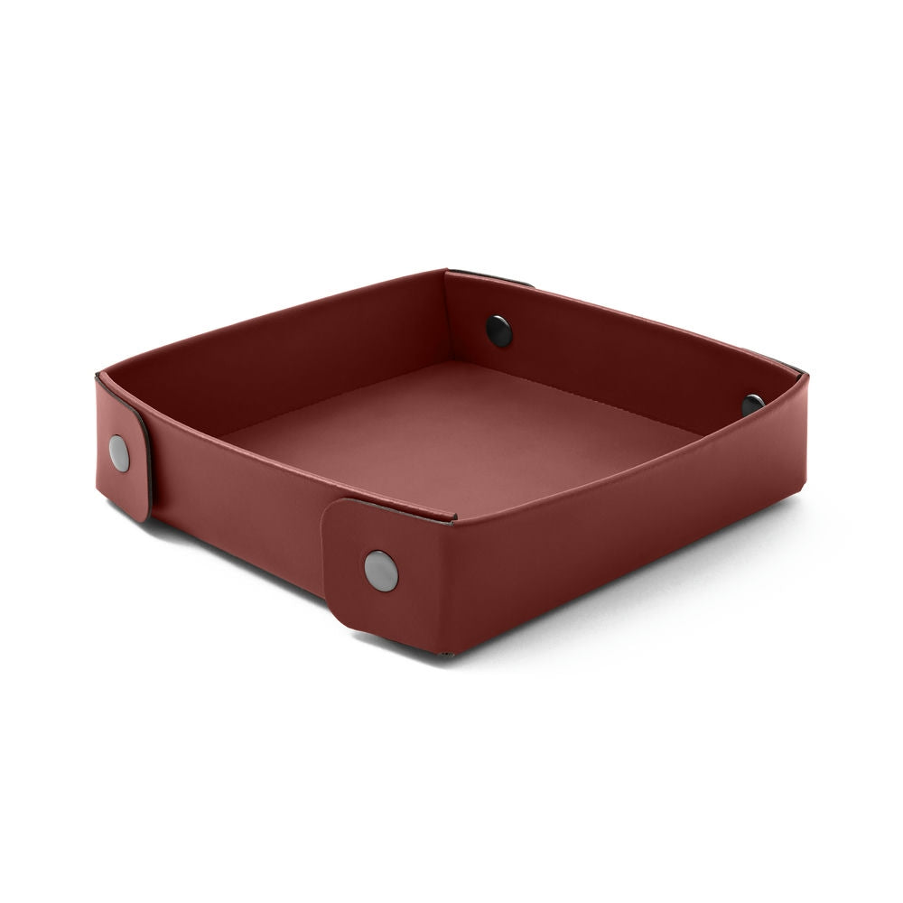 Svuotatasche Moderno Perseo di Eglooh - Cuoio Rosso Bordeaux
