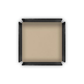 Portapenne da Scrivania Moire di Eglooh - Cuoio Beige - Dettaglio Tappetino Interno
