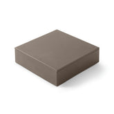 Svuotatasche Moderno con Coperchio Minerva di Eglooh - Cuoio Grigio Talpa