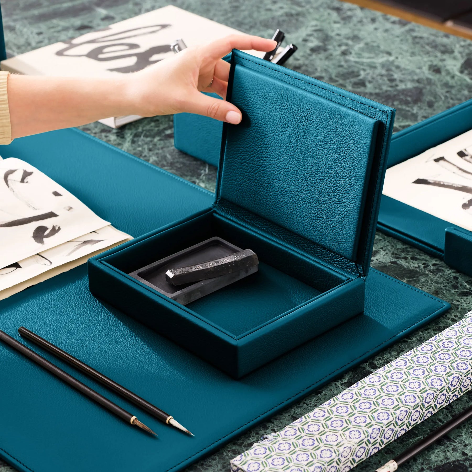 Valet Tray wit Lid Maia