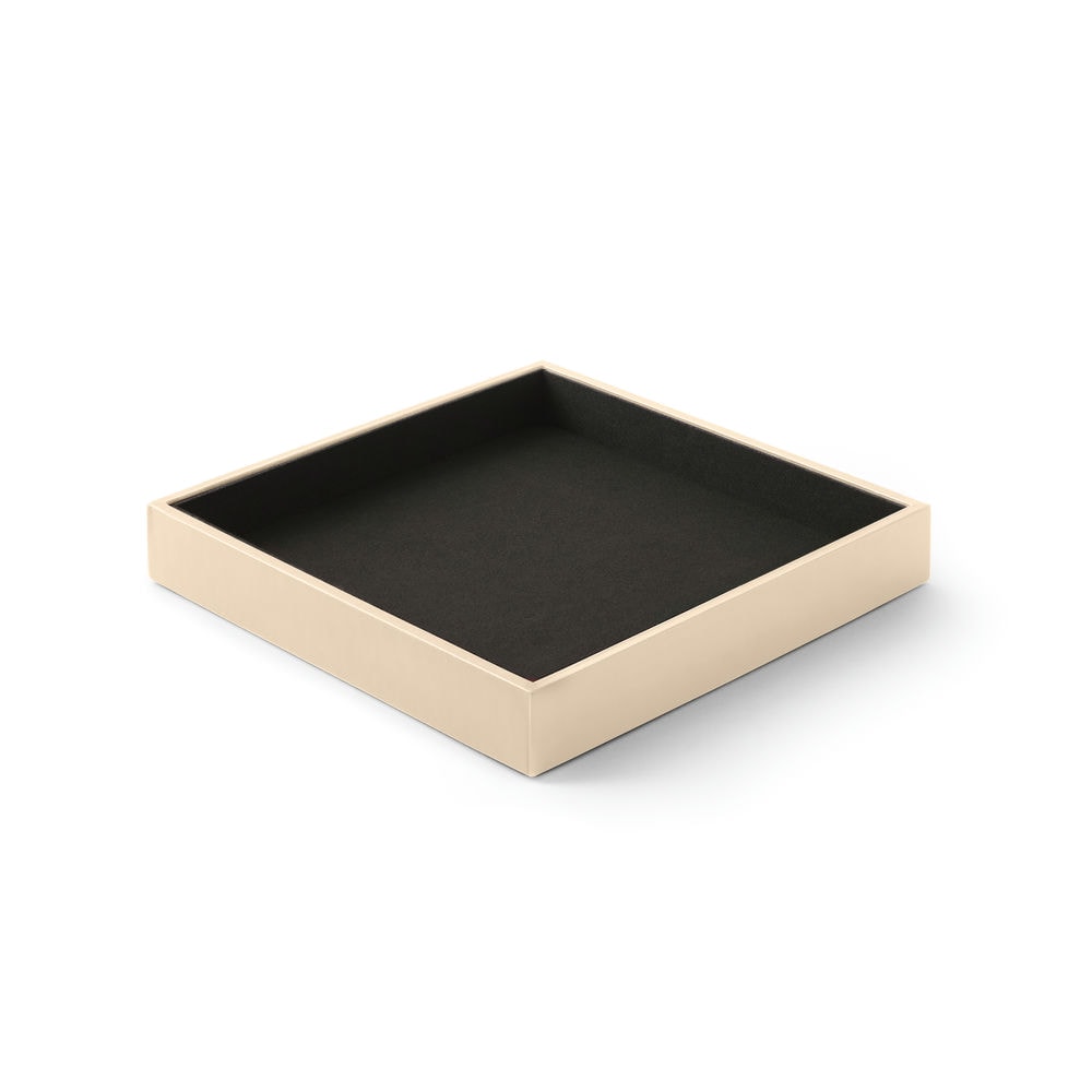Eglooh - Atena - Paper Tray For Desk And Office Real Leather Dark Brown