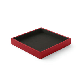 Svuotatasche Moderno Minerva Large di Eglooh - Cuoio Rosso Ferrari