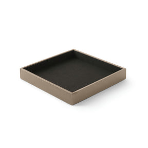 Svuotatasche Moderno Minerva Large di Eglooh - Cuoio Grigio Tortora