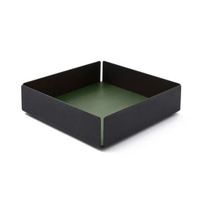 Svuotatasche Moderno Moire di Eglooh - Cuoio Verde