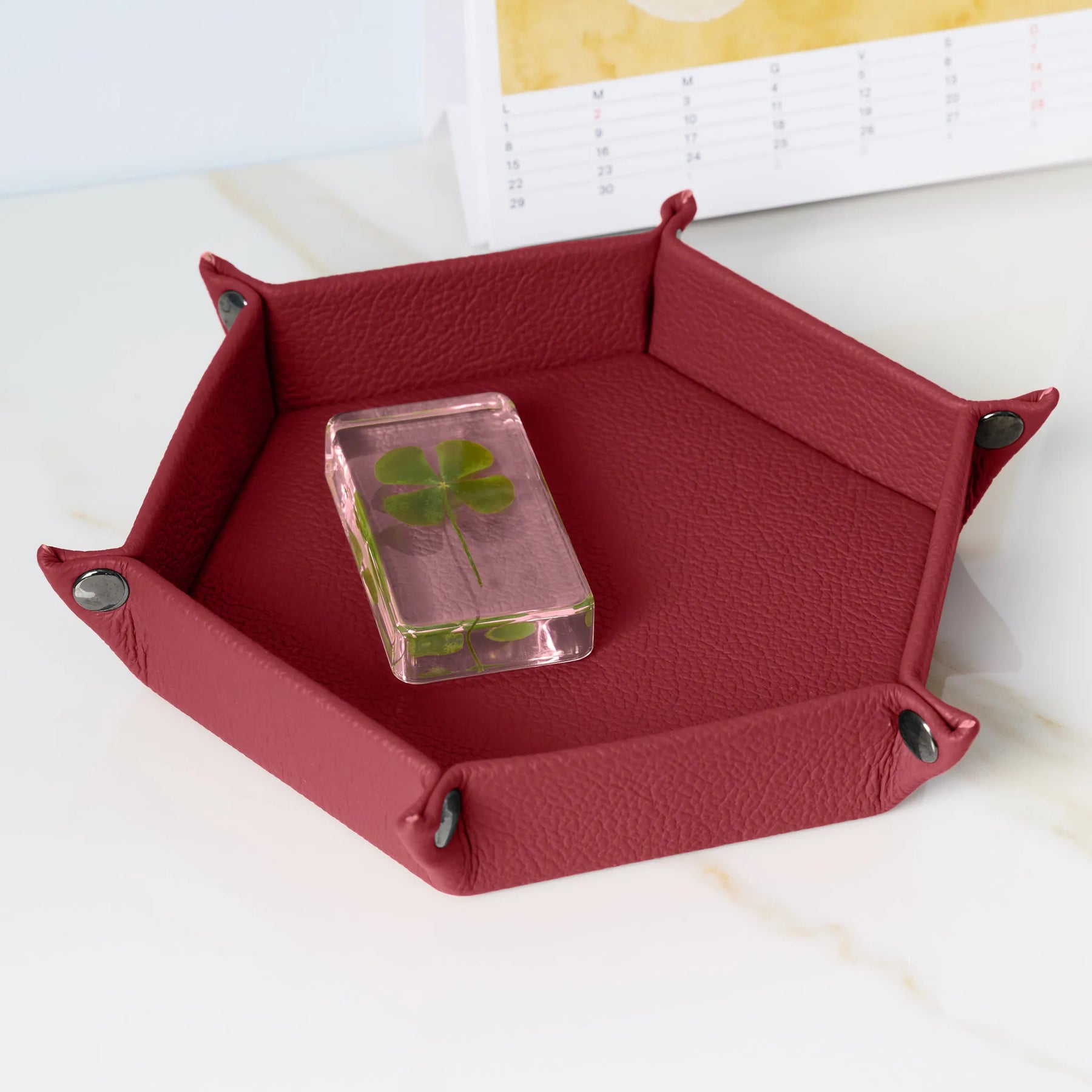 Taschenleerer Iris Sechseckiger