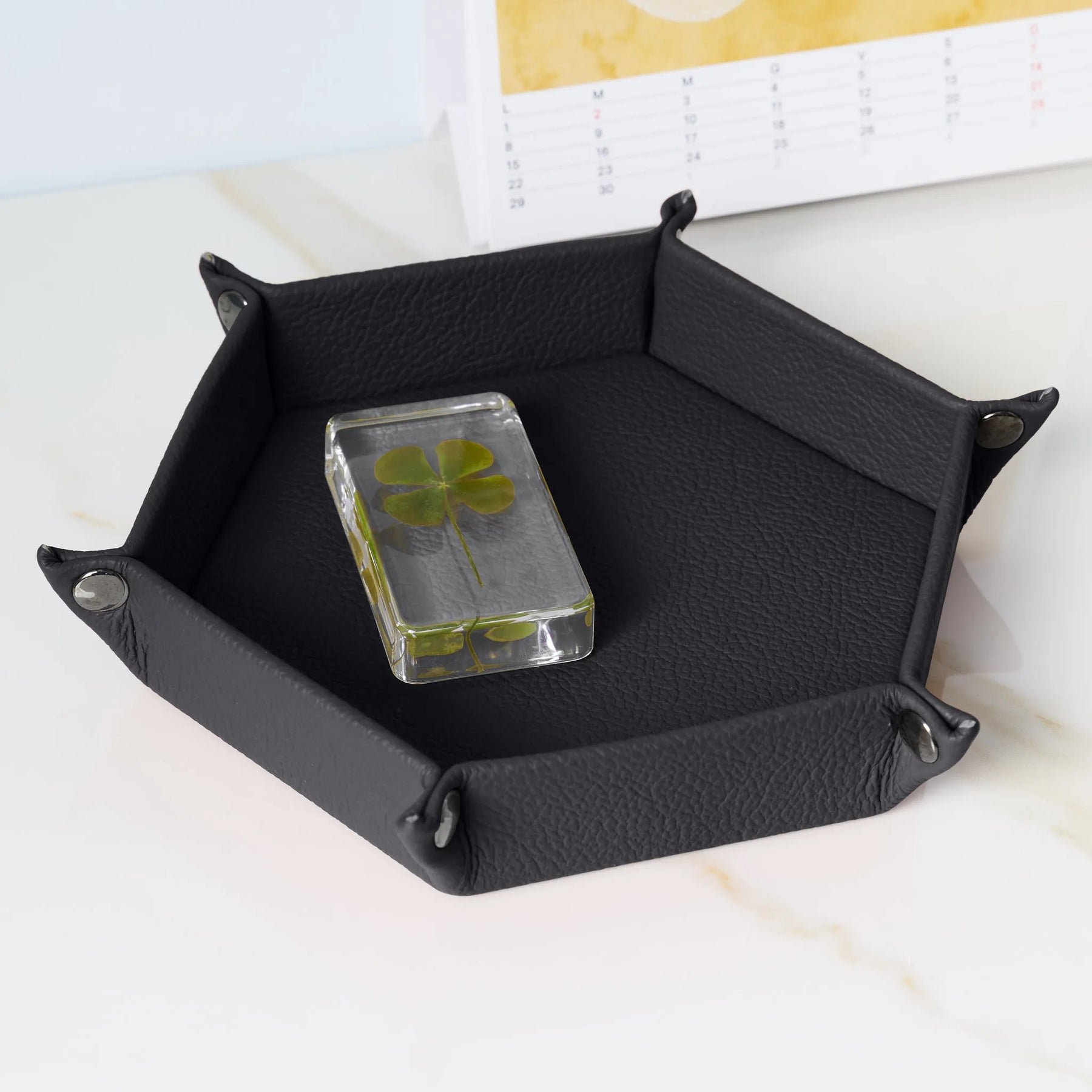 Taschenleerer Iris Sechseckiger