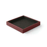 Svuotatasche Moderno in Pelle Atena Large di Eglooh - Vera Pelle Rosso Bordeaux