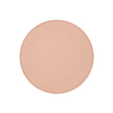 Tappetino Mouse Rotondo in Pelle Apollo di Eglooh - Vera Pelle Rosa Cipria