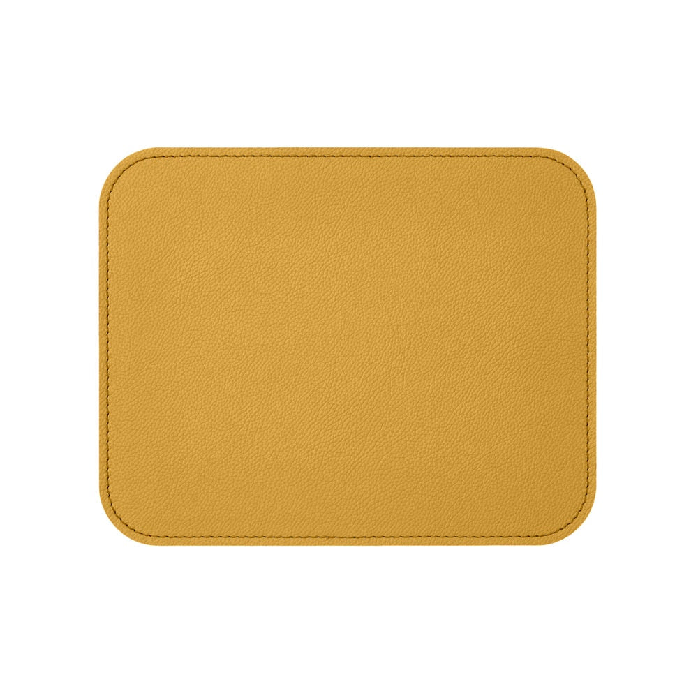 Tappetino Mouse In Pelle Bianca Motivo Litchi - Base Silicone Antiscivolo, Impermeabile, Dimensioni 26x21 Cm - Foto 11