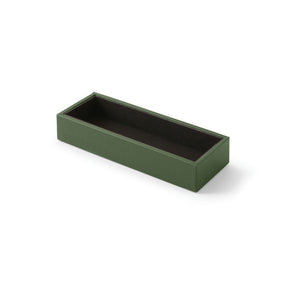 Vassoio Portapenne da Scrivania Minerva di Eglooh - Cuoio Verde