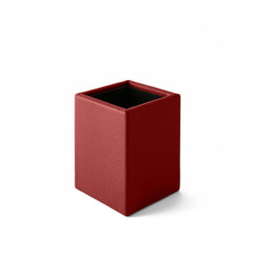 Portapenne in Pelle da Scrivania Atena di Eglooh - Vera Pelle Rosso Ferrari