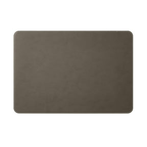 Sottomano Scrivania Hermes Deluxe di Eglooh - Cuoio Grigio Talpa e Cuciture Bianche
