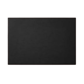 Sottomano Scrivania Mercurio Deluxe di Eglooh - Cuoio Nero e Cuciture Rosse