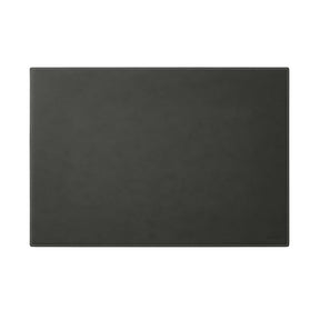 Sottomano Scrivania Mercurio Deluxe di Eglooh - Cuoio Grigio Antracite e Cuciture Bianche