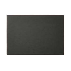 Sottomano Scrivania Mercurio Deluxe di Eglooh - Cuoio Grigio Antracite e Cuciture Rosse
