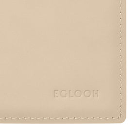Sottomano Scrivania Mercurio di Eglooh - Cuoio Beige - Dettaglio Cucitura