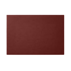 Sottomano Scrivania Mercurio di Eglooh - Cuoio Rosso Bordeaux