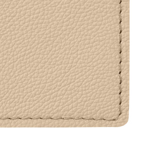 Sottomano in Pelle Palladio di Eglooh - Vera Pelle Beige - Dettaglio Cucitura