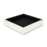 Svuotatasche Moderno Minerva di Eglooh- Cuoio Bianco