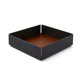 Svuotatasche Moderno Moire di Eglooh - Cuoio Marrone Naturale