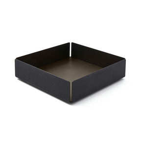 Svuotatasche Moderno Moire di Eglooh - Cuoio Grigio Talpa