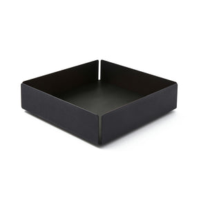 Svuotatasche Moderno Moire di Eglooh - Cuoio Grigio Antracite