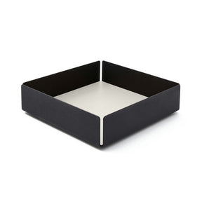 Svuotatasche Moderno Moire di Eglooh - Cuoio Bianco