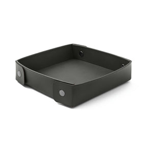 Svuotatasche Moderno Perseo di Eglooh - Cuoio Grigio Antracite
