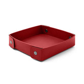 Svuotatasche Moderno Perseo di Eglooh - Cuoio Rosso Ferrari