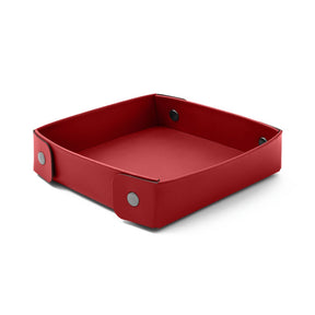 Svuotatasche Moderno Perseo di Eglooh - Cuoio Rosso Ferrari
