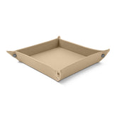 Svuotatasche Moderno in Pelle Iris di Eglooh - Vera Pelle Beige