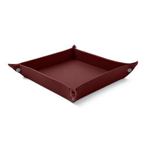 Svuotatasche Moderno in Pelle Iris di Eglooh - Vera Pelle Rosso Bordeaux