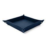Svuotatasche Moderno in Pelle Iris di Eglooh - Vera Pelle Blu