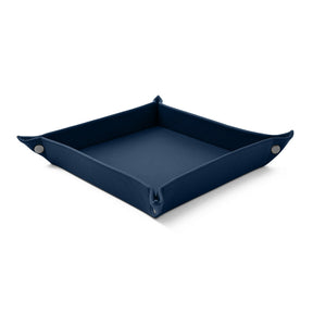 Svuotatasche Moderno in Pelle Iris di Eglooh - Vera Pelle Blu