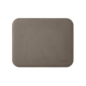 Tappetino Mouse Hermes di Eglooh - Cuoio Grigio Talpa