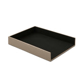 Vaschetta Portadocumenti Minerva di Eglooh - Cuoio Grigio Tortora