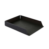 Vaschetta Portadocumenti Moire di Eglooh - Cuoio Grigio Antracite